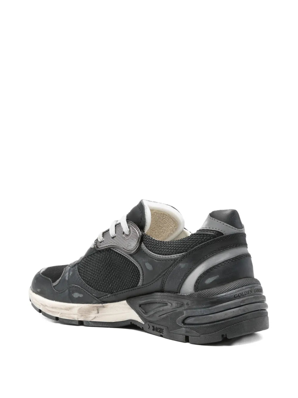Dad-star leather sneakers-GOLDEN GOOSE-Verso