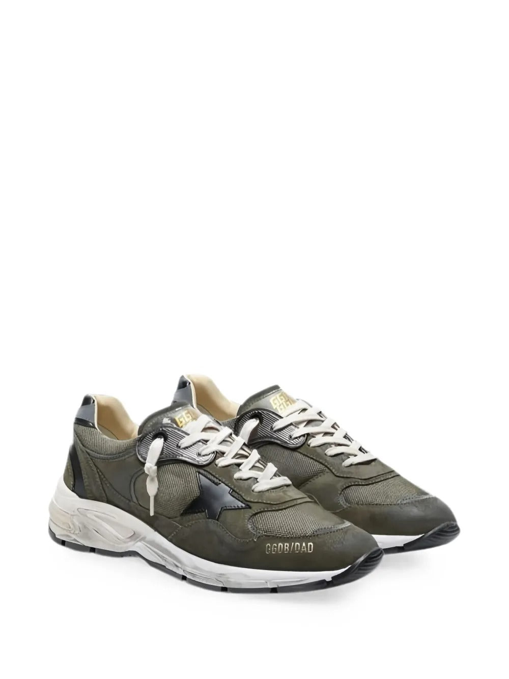 Dad star-patch sneakers-GOLDEN GOOSE-Verso