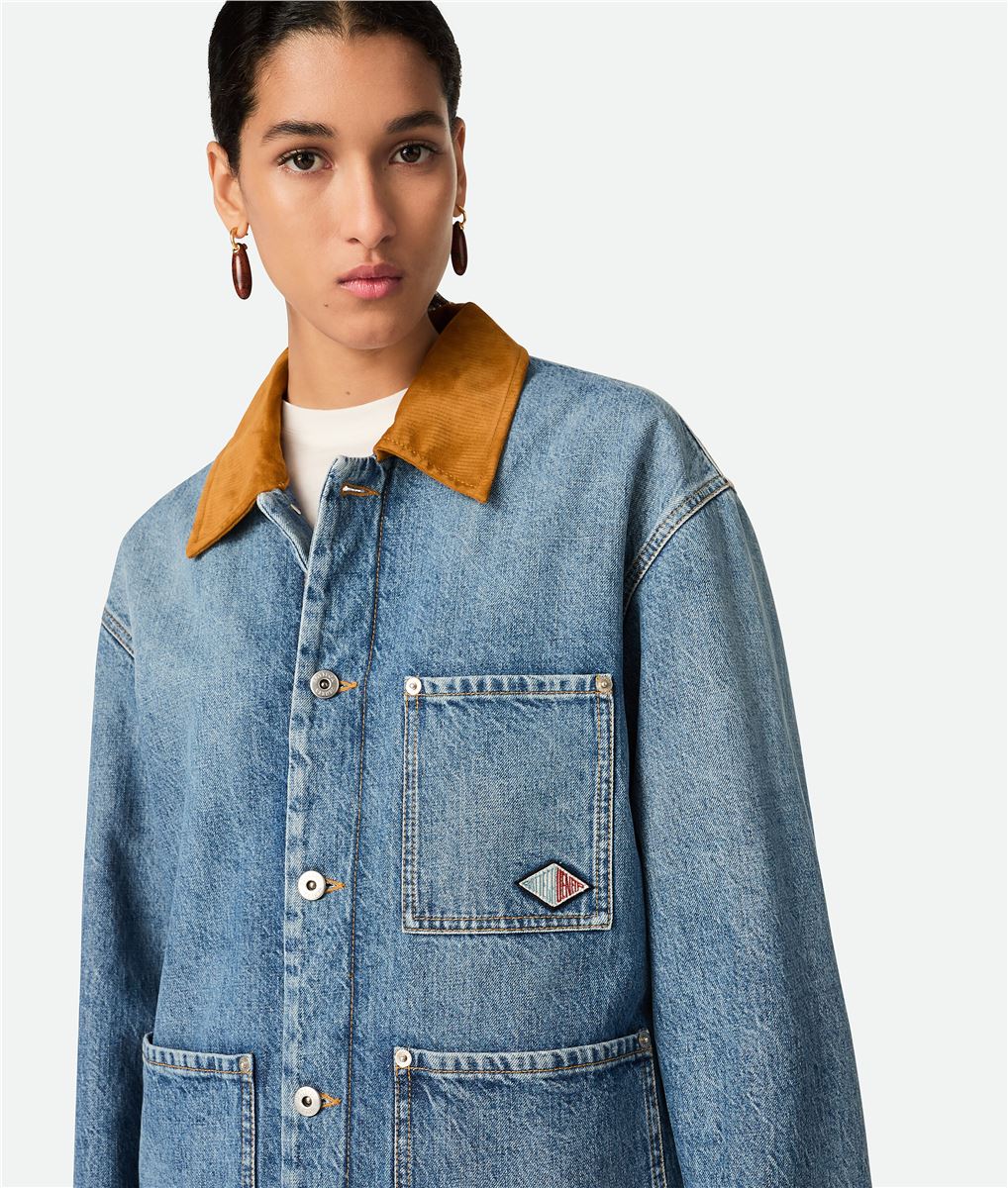 VINTAGE INDIGO DENIM JACKET