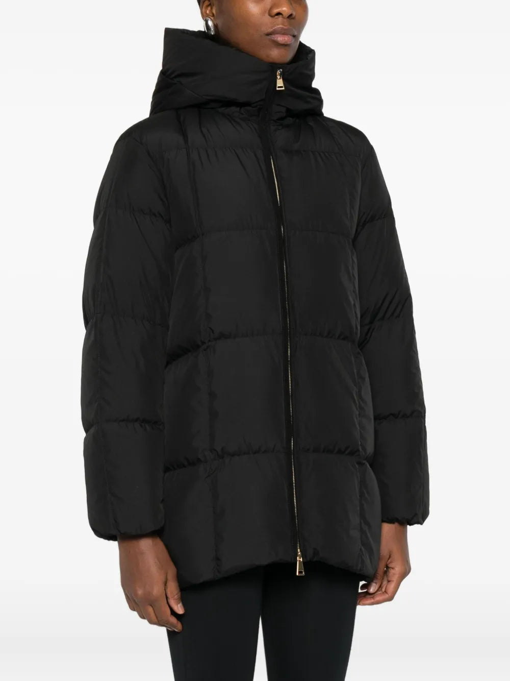 Darbon quilted hooded jacket-MONCLER-Verso