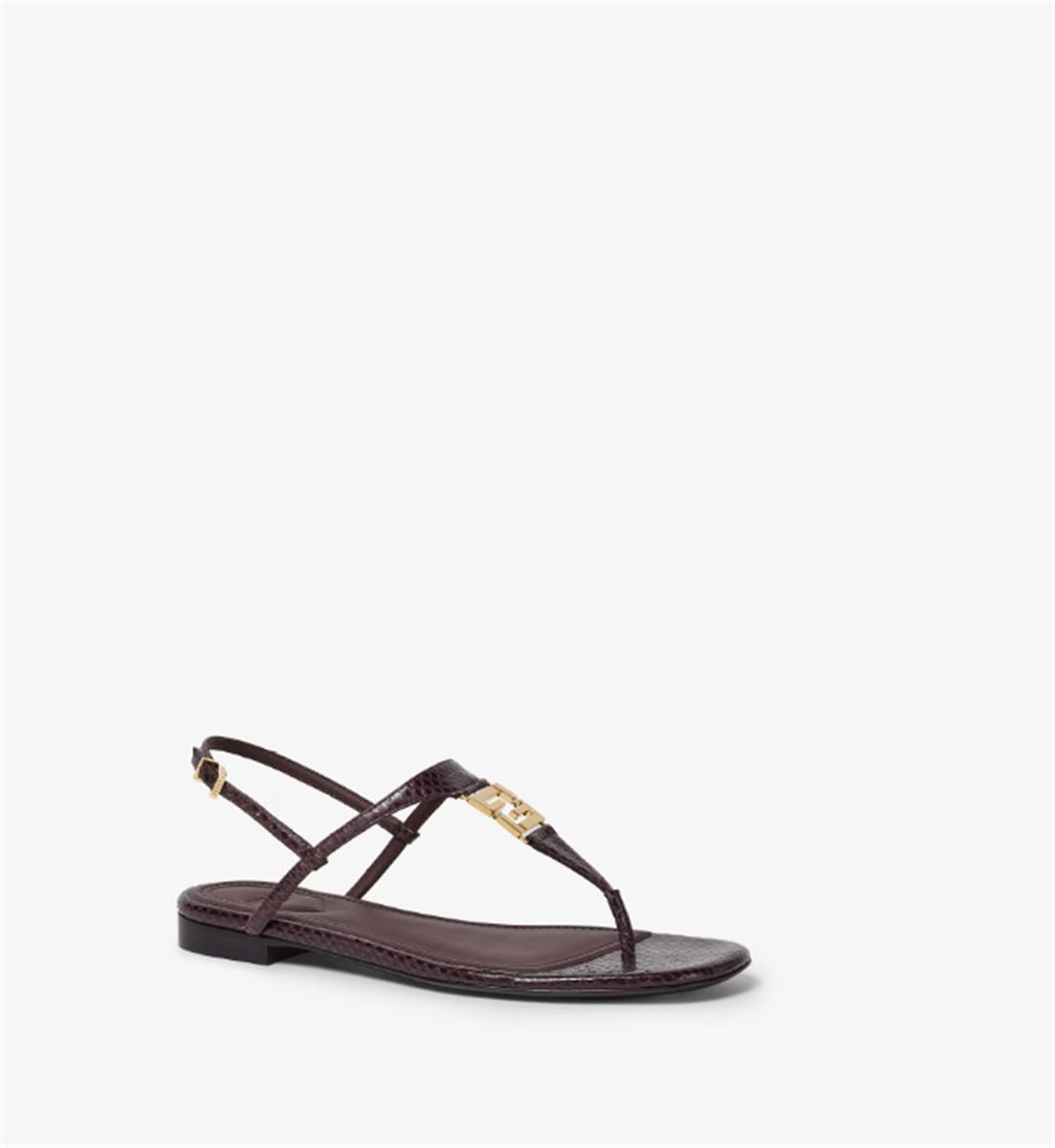 DARK PURPLE AYERS FLIP-FLOPS-FENDI-Verso