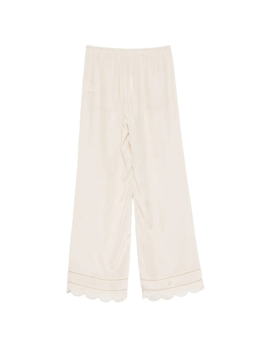 Darling scalloped-edge side-tie trousers-THE GARMENT-Verso