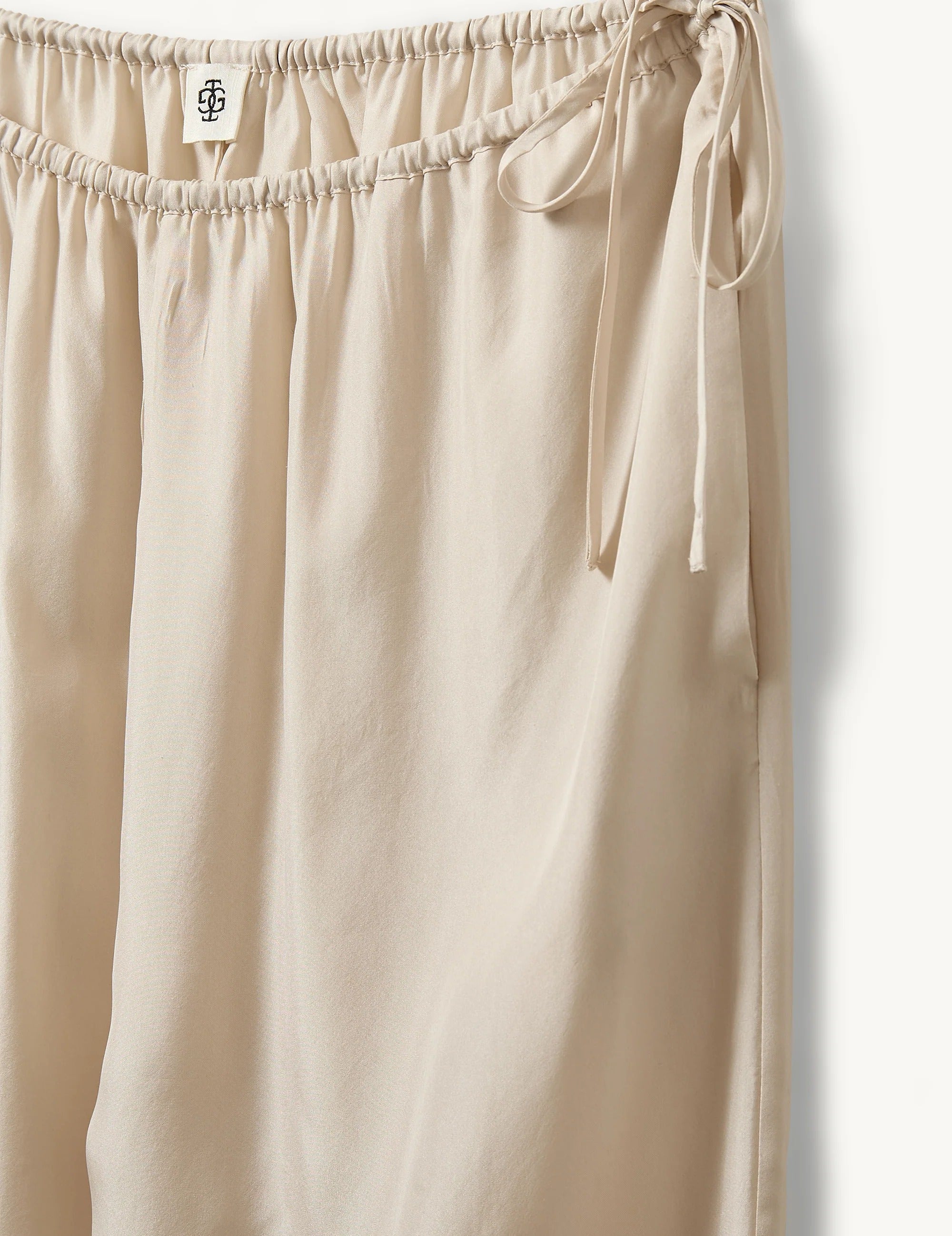 Darling Scalloped-Edge Side-Tie Trousers-THE GARMENT-Verso