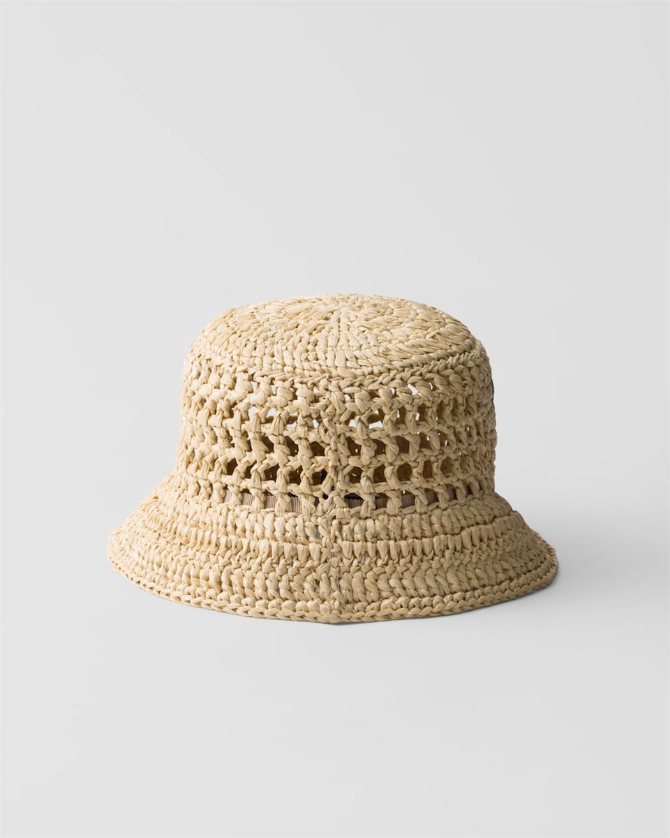 CROCHET BUCKET HAT -  PRADA -  Verso