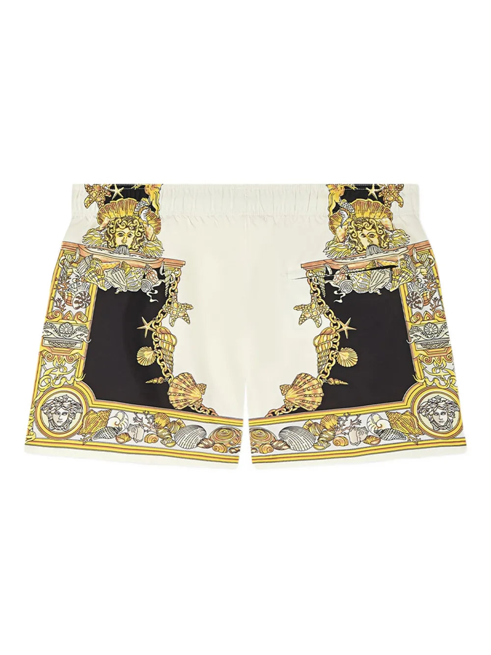 Coral theatre swim shorts-VERSACE-Verso