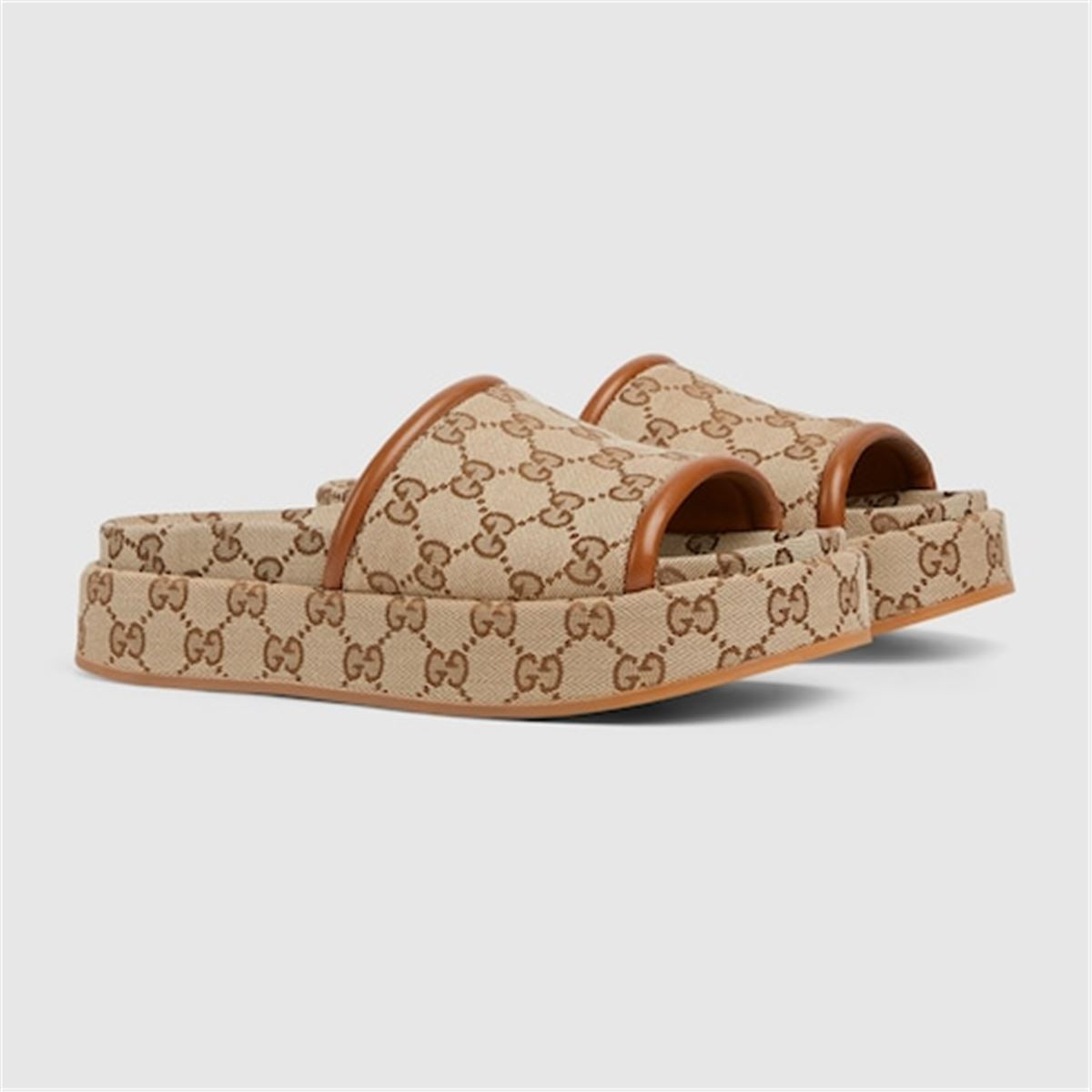 GG PLATFORM SANDAL - GUCCI - Verso