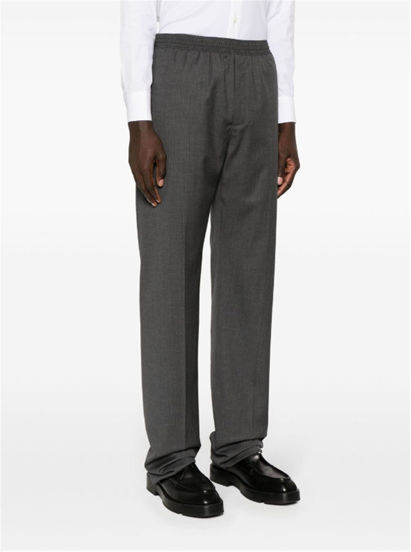 DRAWSTRING STRAIGHT TROUSERS