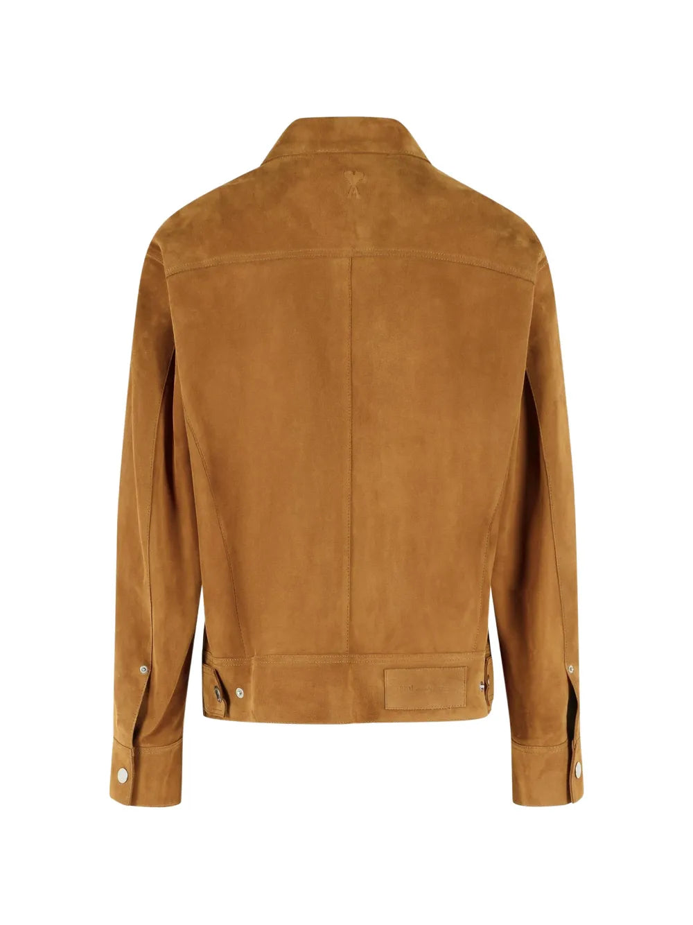 De coeur goatskin leather jacket-AMI-Verso
