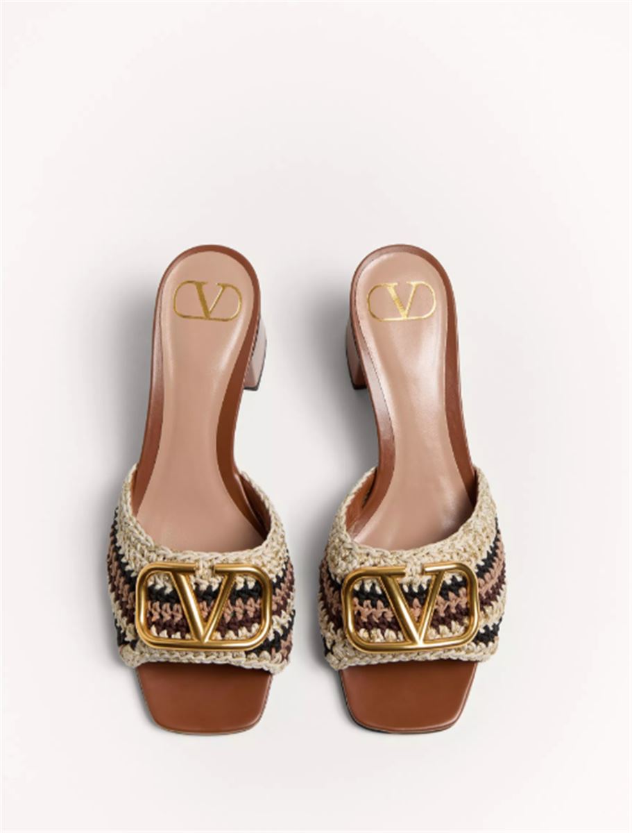 VLOGO SIGNATURE SLIDE SANDAL -  VALENTINO -  Verso