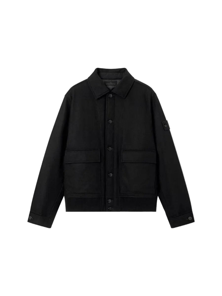 Padded coach jacket with anti-drop