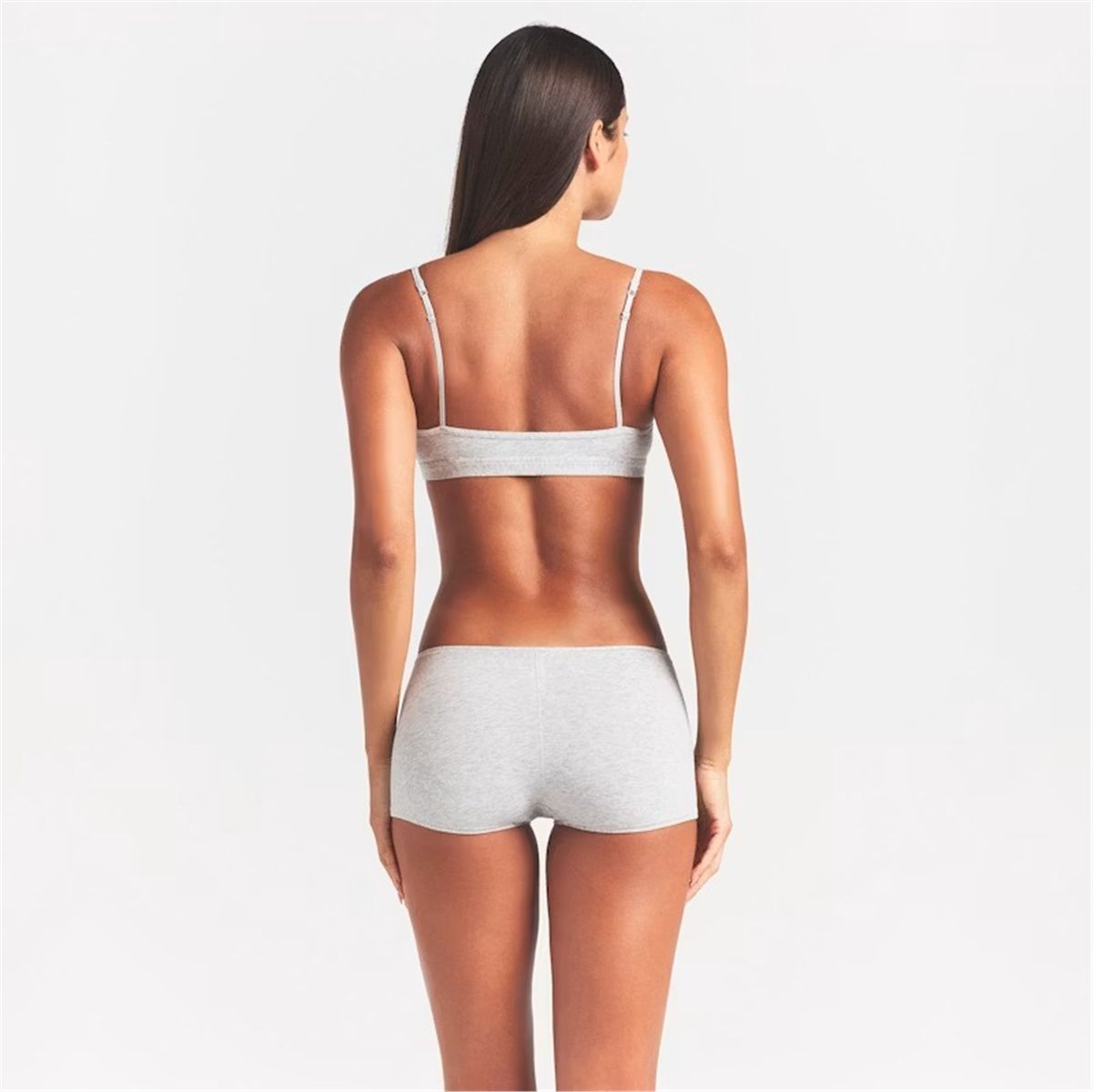 Everyday cotton scoop bralette-SKIMS-Verso