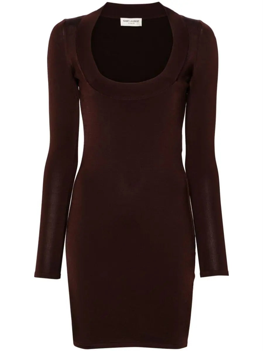 DÉCOLLETÉ MINI DRESS SAINT LAURENT