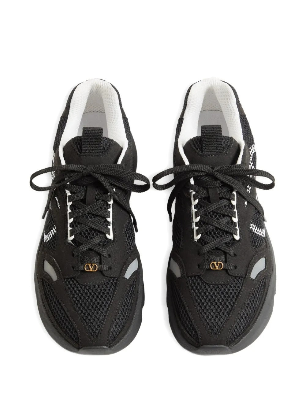 Demivee mesh-panel sneakers-VALENTINO-Verso