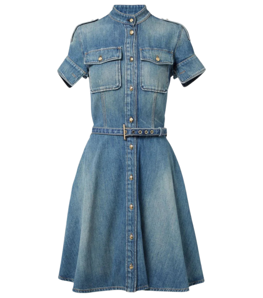 DENIM DRESS -  A. MCQUEEN -  Verso