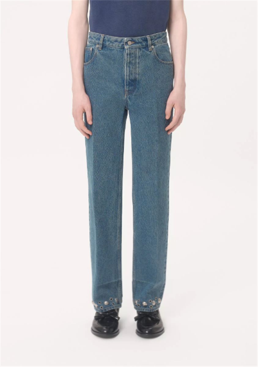 denim pants-VALENTINO-Verso