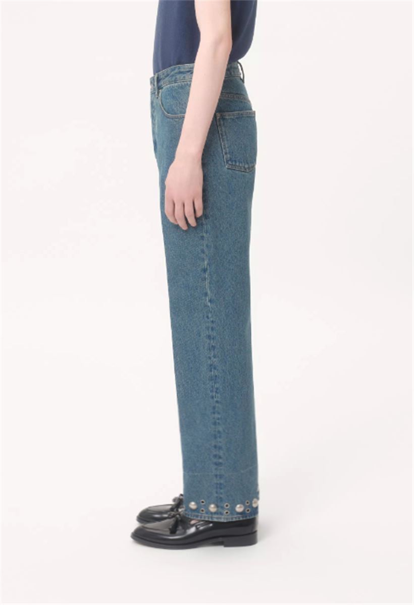 denim pants-VALENTINO-Verso