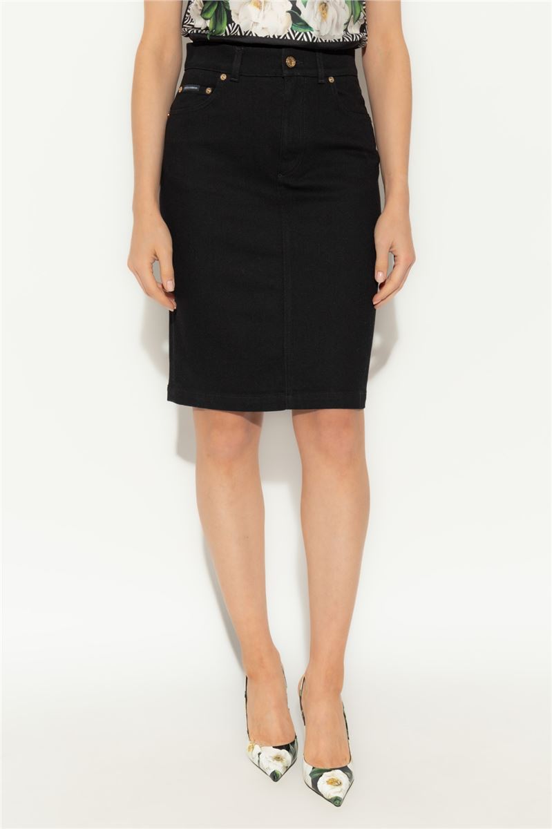 DENIM SKIRT - DOLCE & GABBANA - Verso