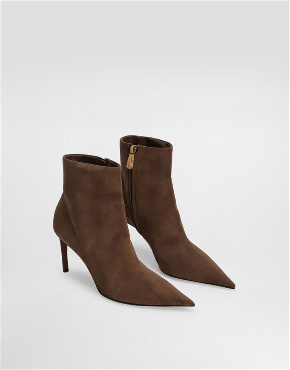 Devotion suede ankle boots-DOLCE & GABBANA-Verso