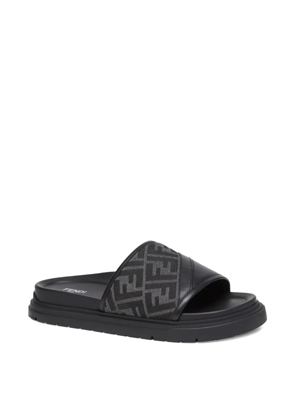 Diagonal ff jacquard sandals-FENDI-Verso