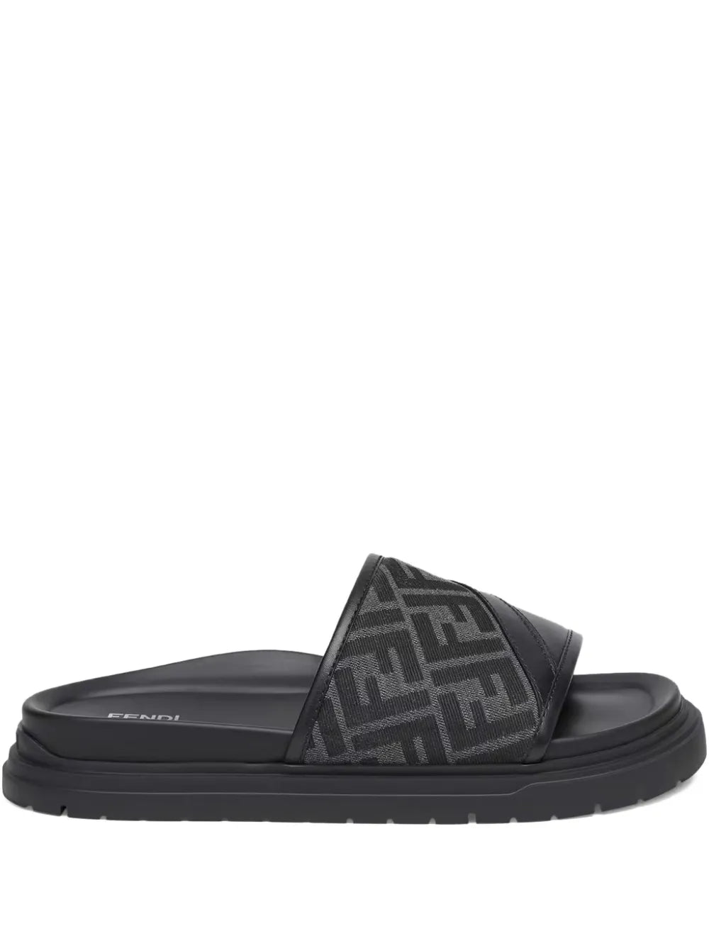 Diagonal ff jacquard sandals-FENDI-Verso