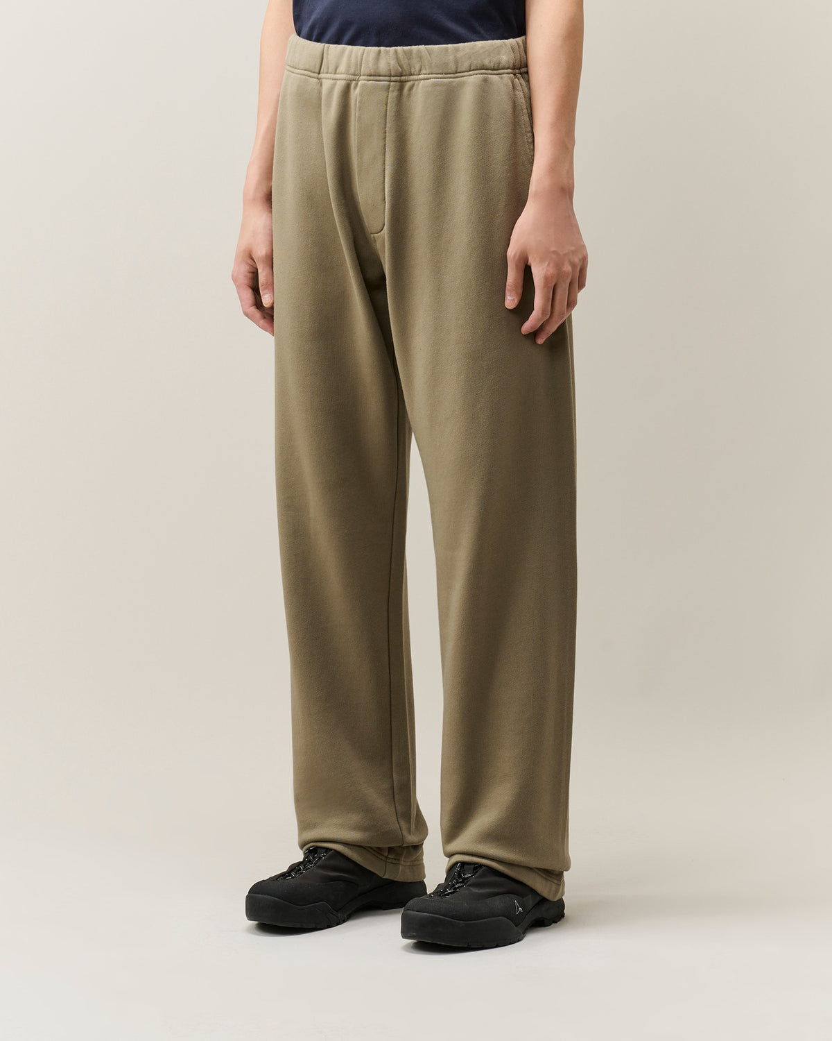 Diagonal Raised Fleece Logo Sweatpants-C.P. COMPANY-Verso
