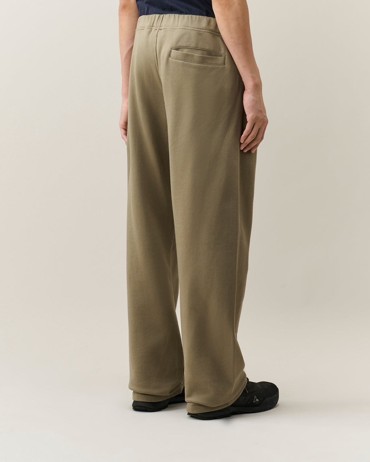 Diagonal Raised Fleece Logo Sweatpants-C.P. COMPANY-Verso