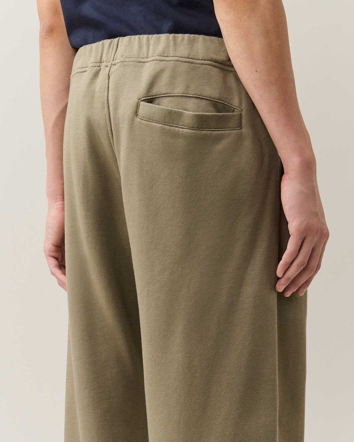 Diagonal Raised Fleece Logo Sweatpants-C.P. COMPANY-Verso
