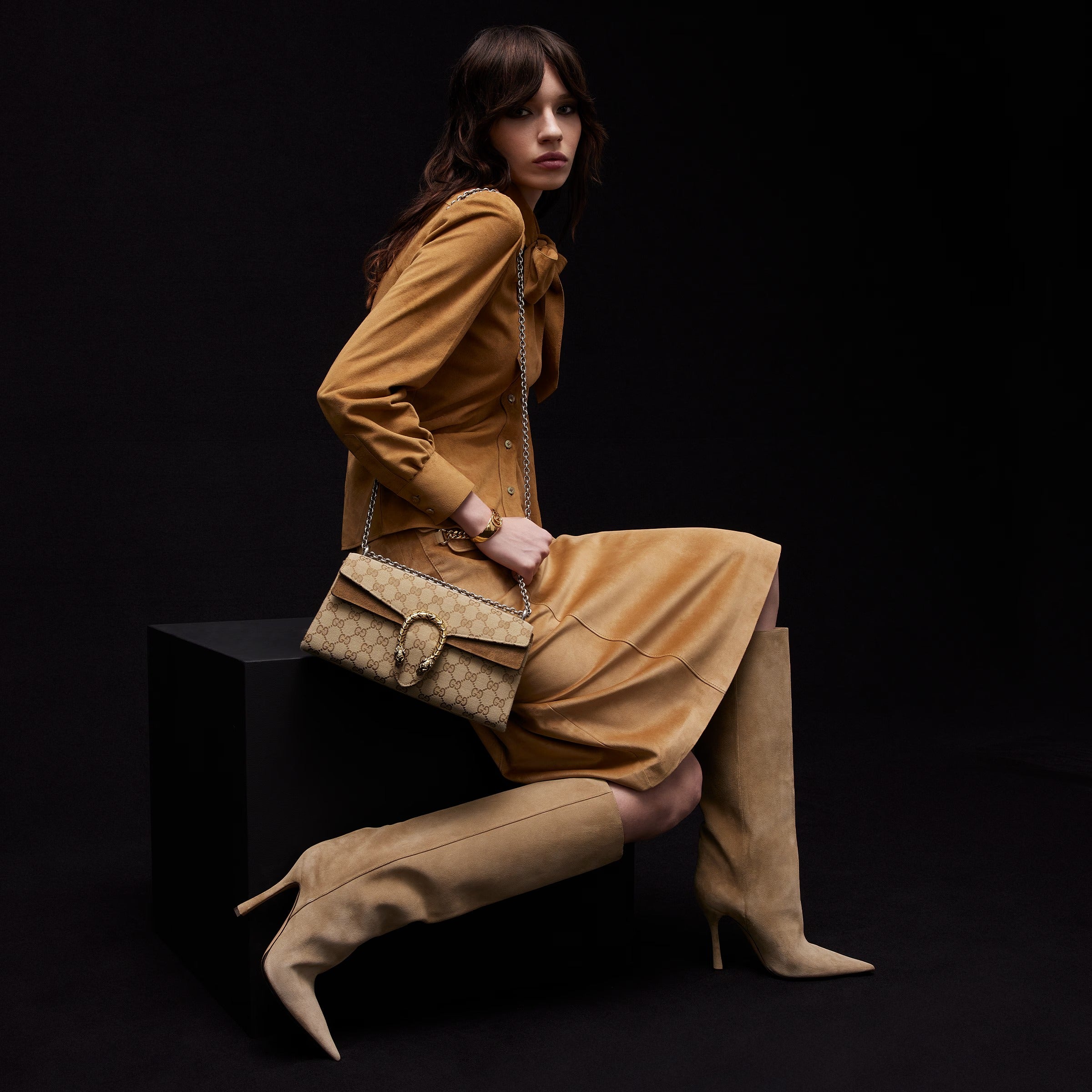 Dionysus medium shoulder bag-GUCCI-Verso