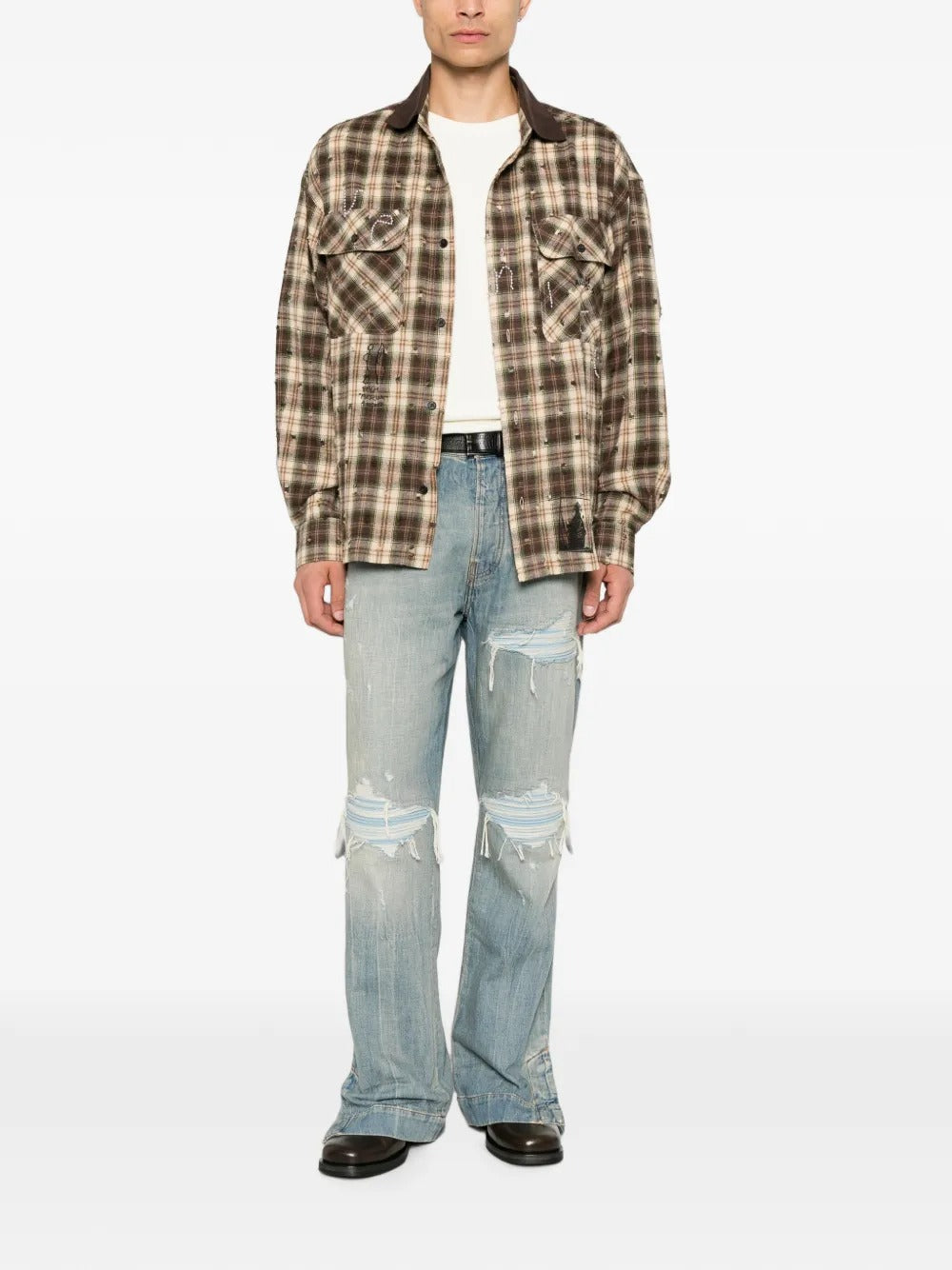 Distressed jeans-AMIRI-Verso