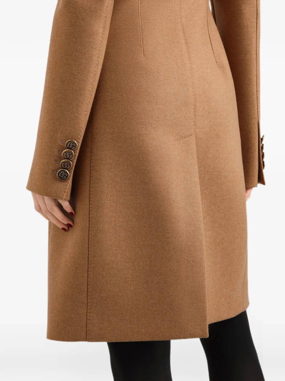 Dolce double-breasted wool coat-DOLCE&GABBANA-Verso