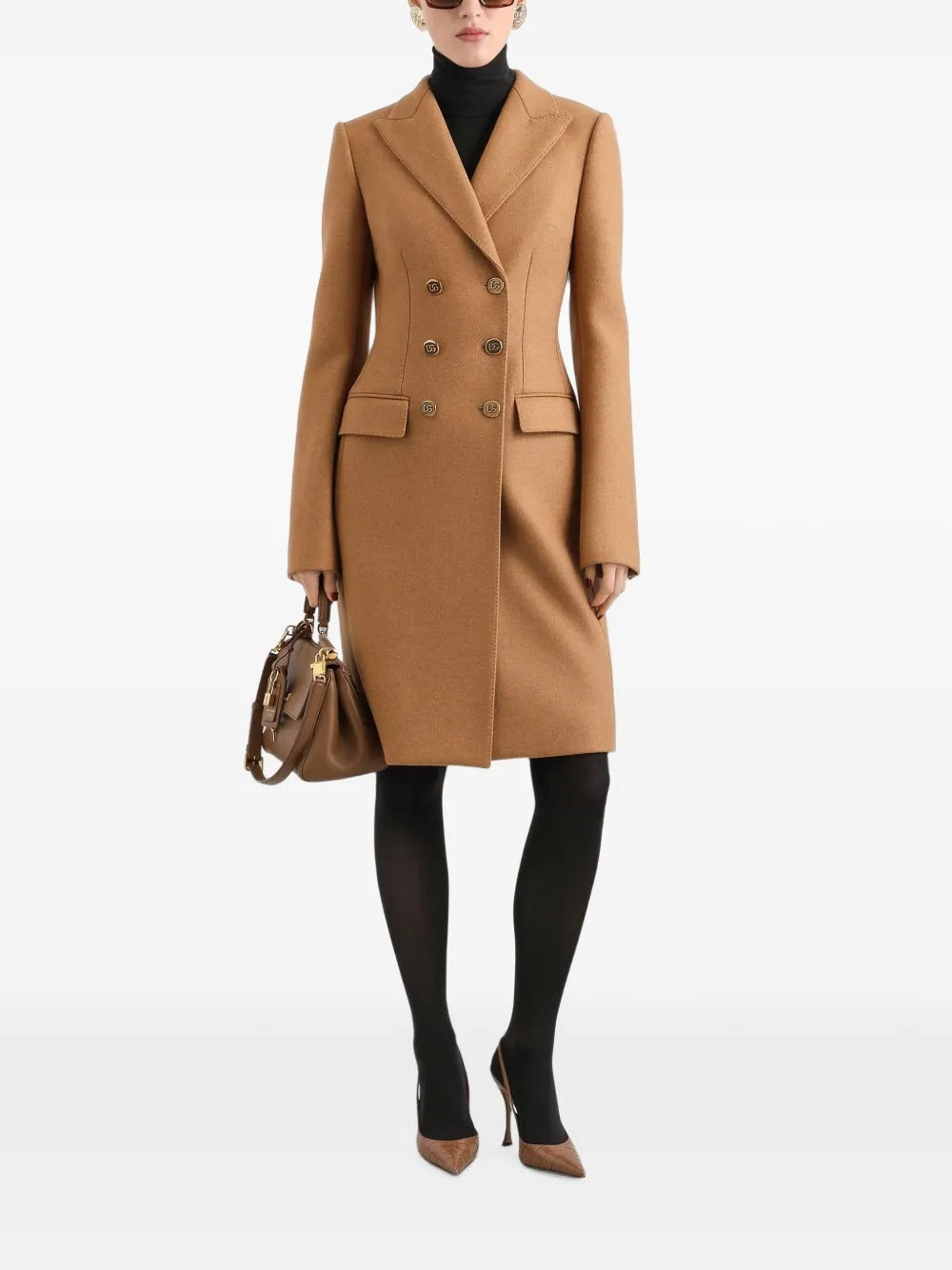 Dolce double-breasted wool coat-DOLCE&GABBANA-Verso