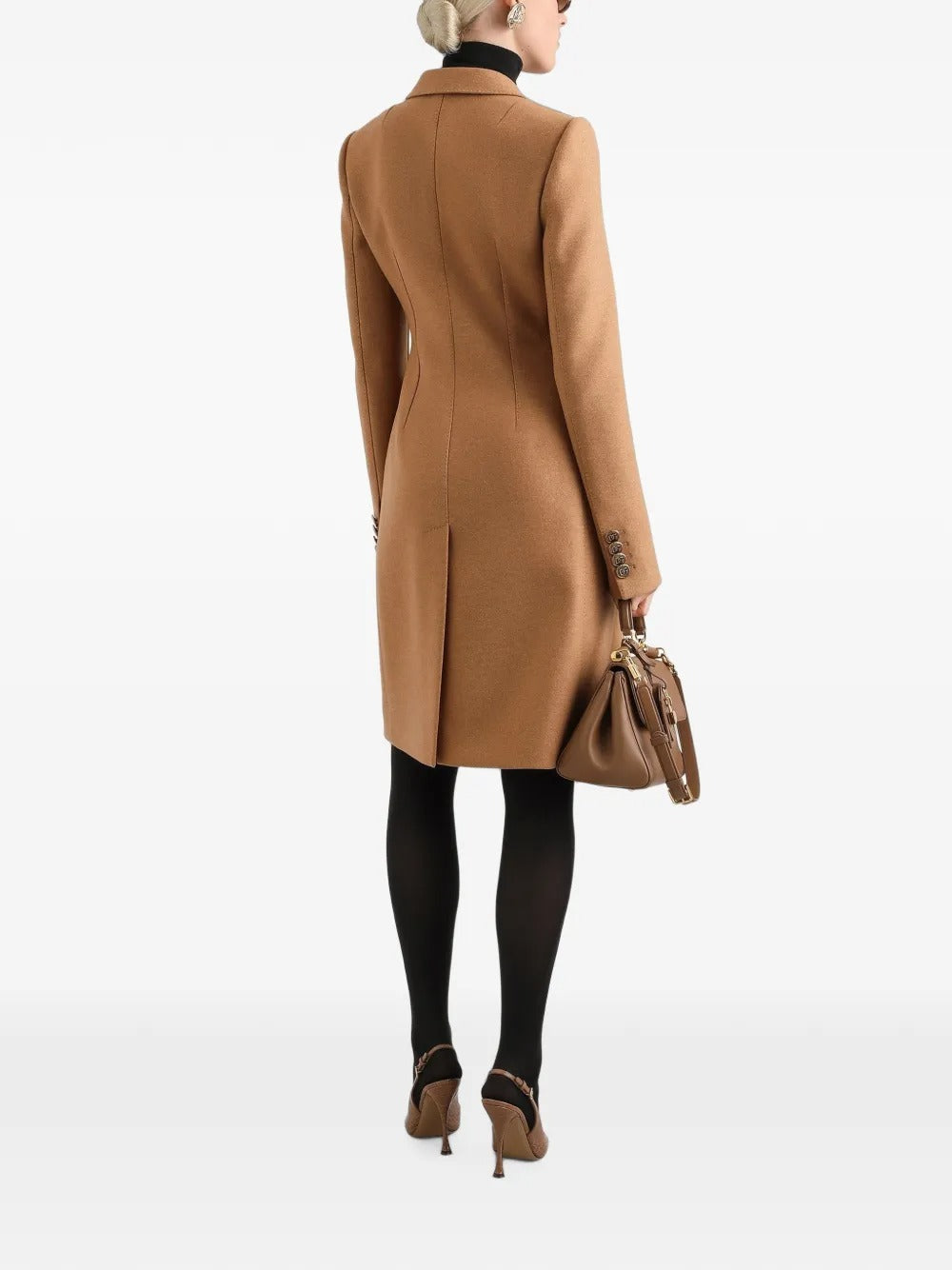 Dolce double-breasted wool coat-DOLCE&GABBANA-Verso
