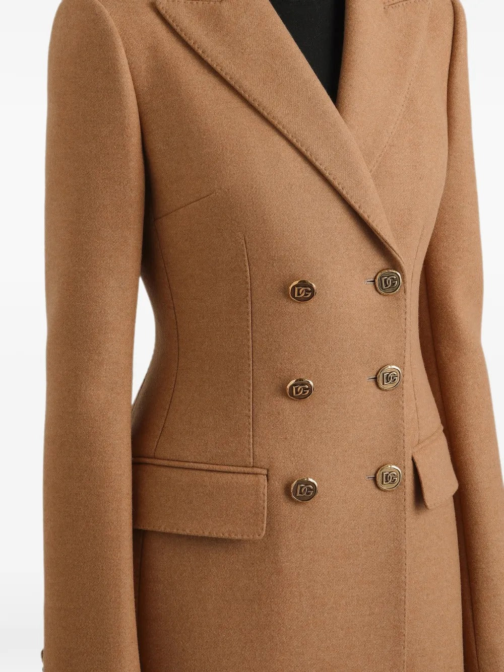Dolce double-breasted wool coat-DOLCE&GABBANA-Verso