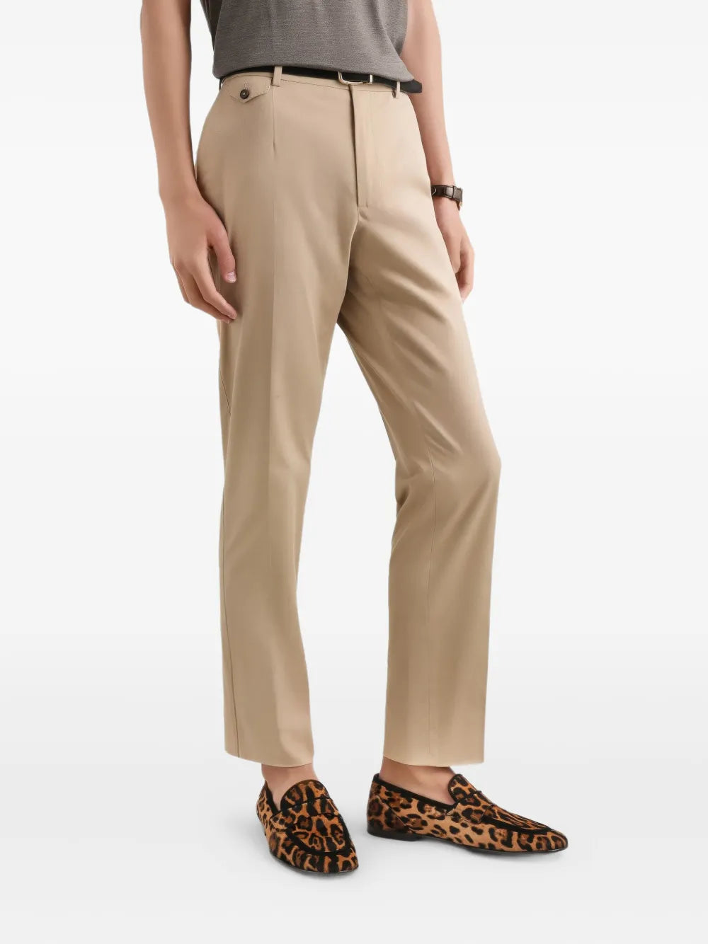Dolce & gabbana button-fastening trousers-DOLCE&GABBANA-Verso