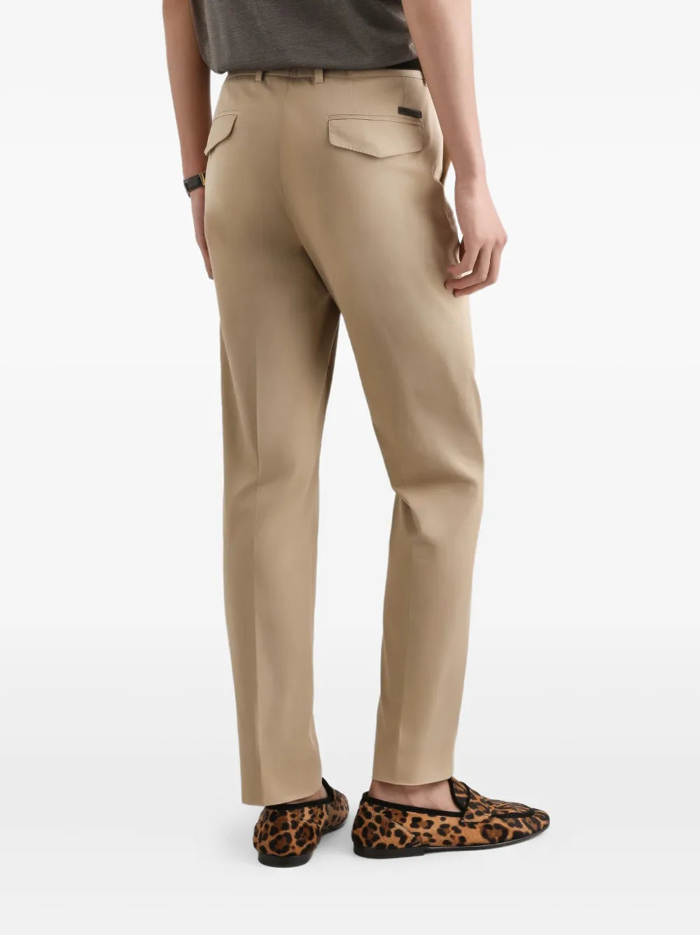 Dolce & gabbana button-fastening trousers-DOLCE&GABBANA-Verso