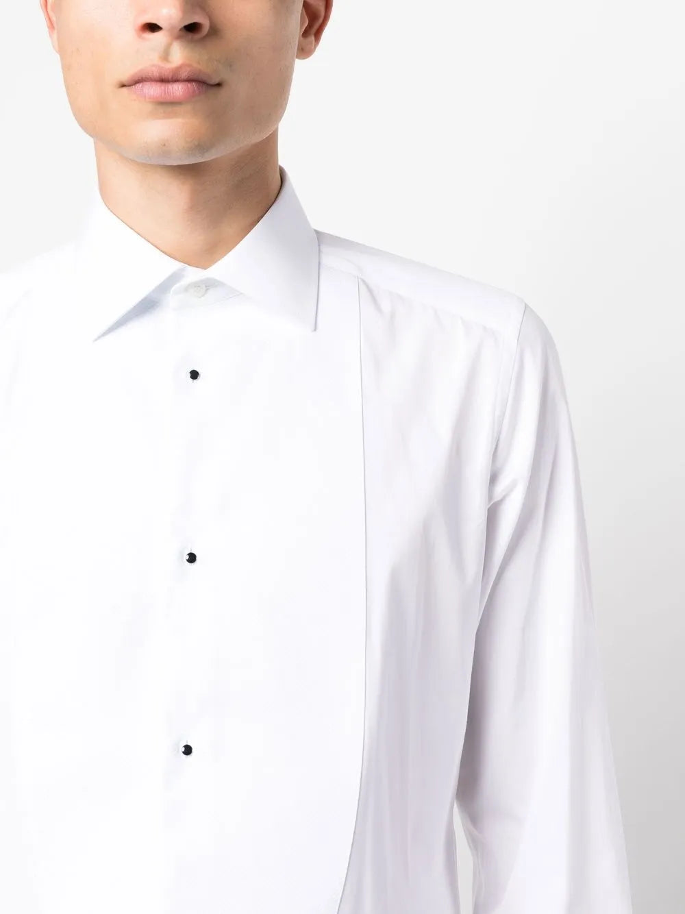 Dolce & gabbana contrasting tuxedo shirt-DOLCE&GABBANA-Verso