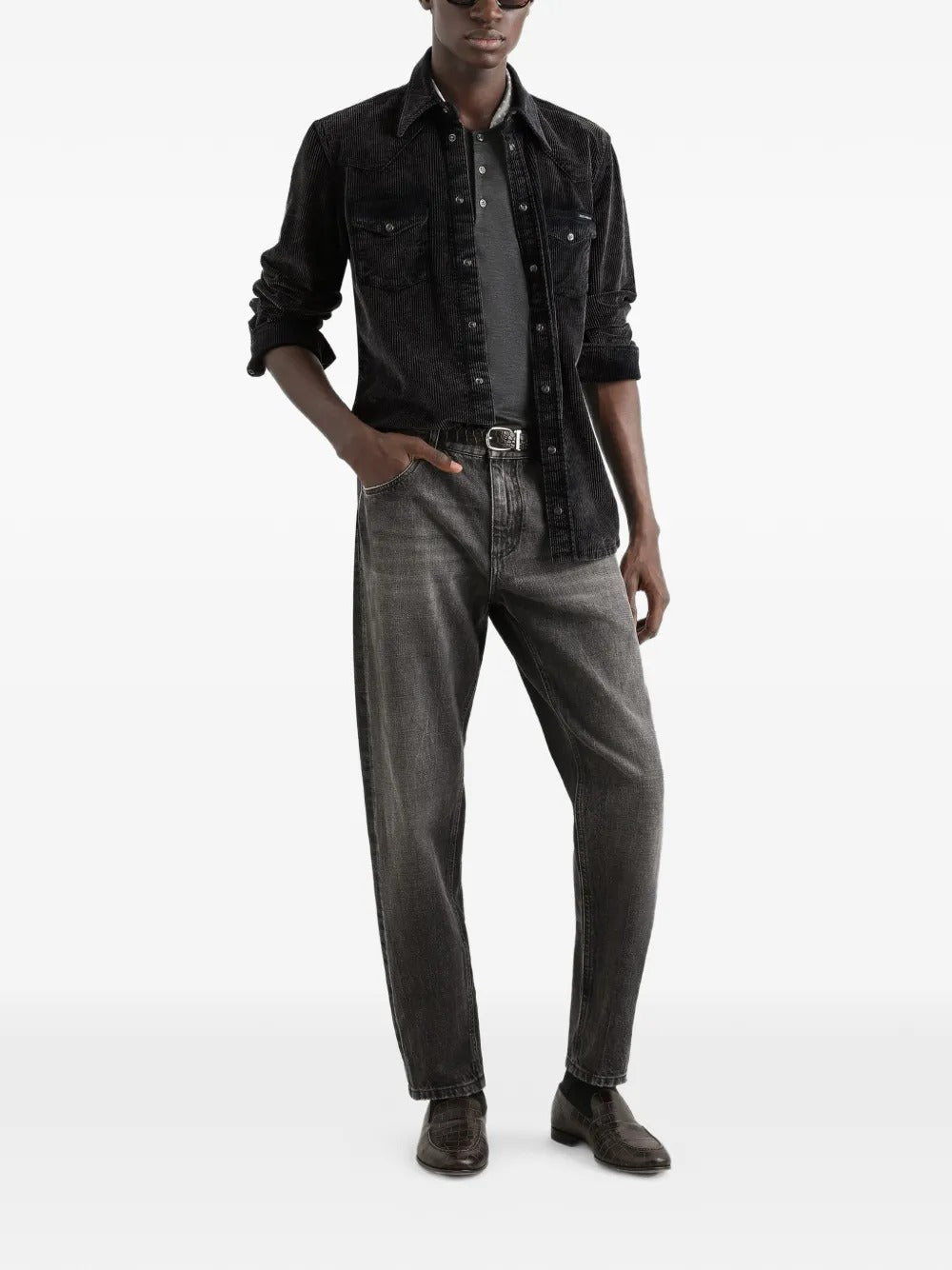 Dolce & gabbana denim trousers-DOLCE&GABBANA-Verso