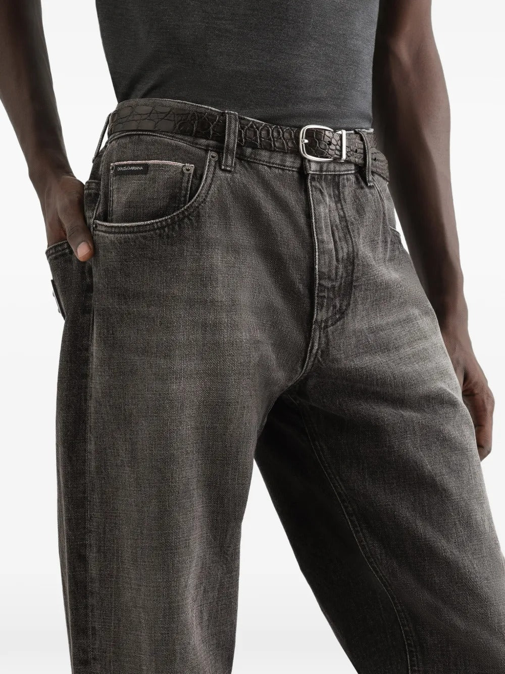 Dolce & gabbana denim trousers-DOLCE&GABBANA-Verso
