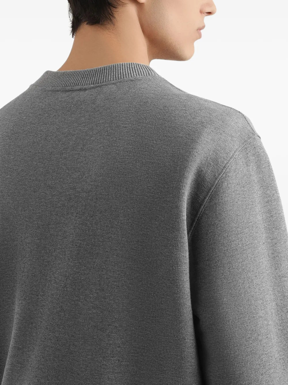 Dolce & gabbana logo-appliqué sweatshirt