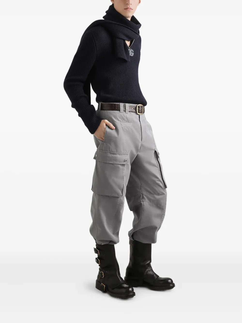 Dolce & gabbana logo-detail sweater