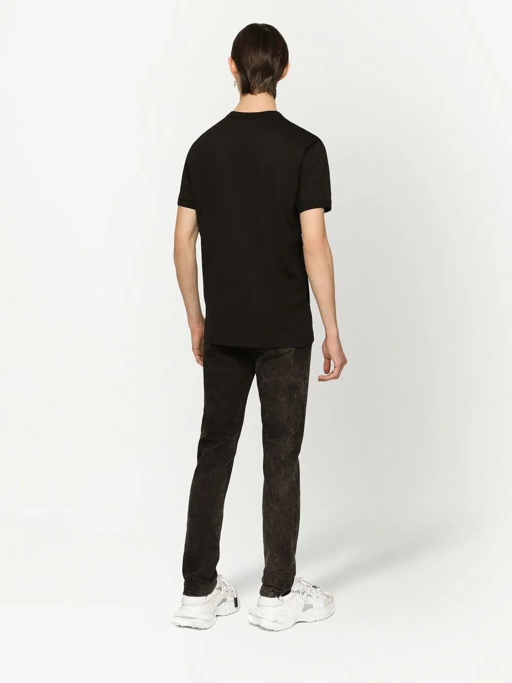 Dolce & gabbana marble-effect skinny jeans-DOLCE&GABBANA-Verso