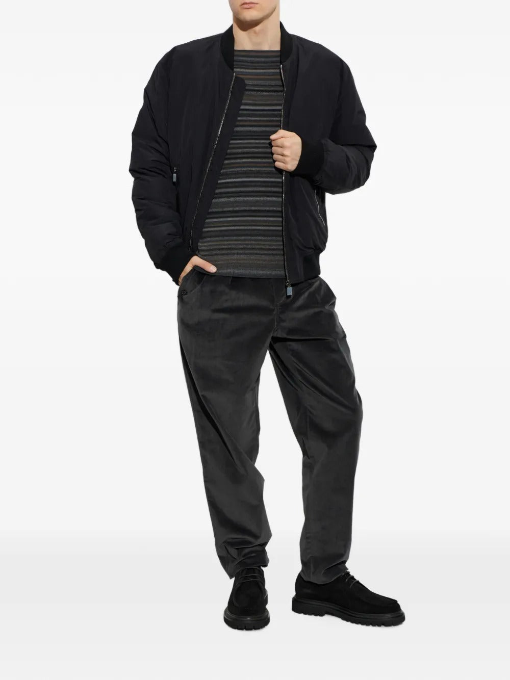 Dolce & gabbana padded bomber jacket-DOLCE&GABBANA-Verso