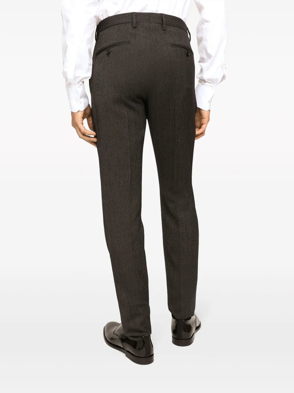 Dolce & gabbana peak-lapels straight-leg single-breasted suit-DOLCE&GABBANA-Verso