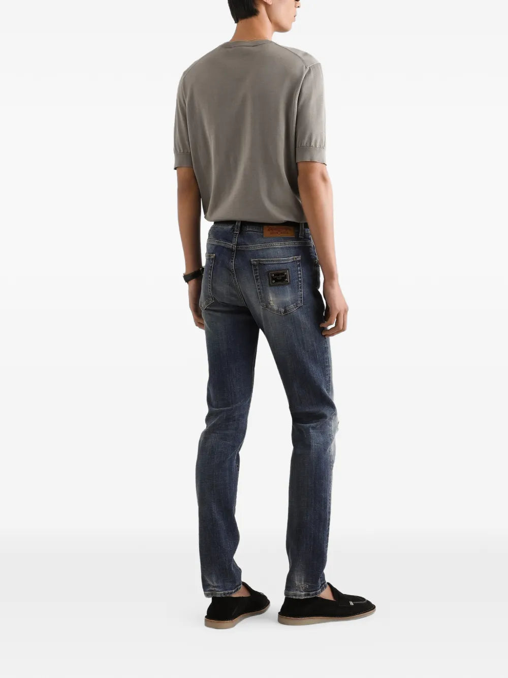 Dolce & gabbana short-sleeve crew-neck t-shirt-DOLCE&GABBANA-Verso