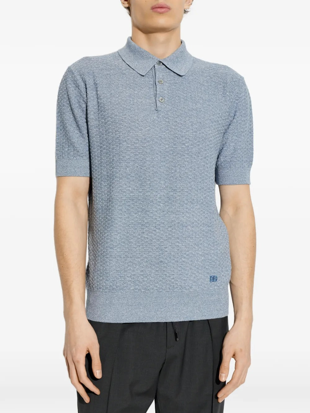 Dolce & gabbana short-sleeve polo shirt-DOLCE&GABBANA-Verso