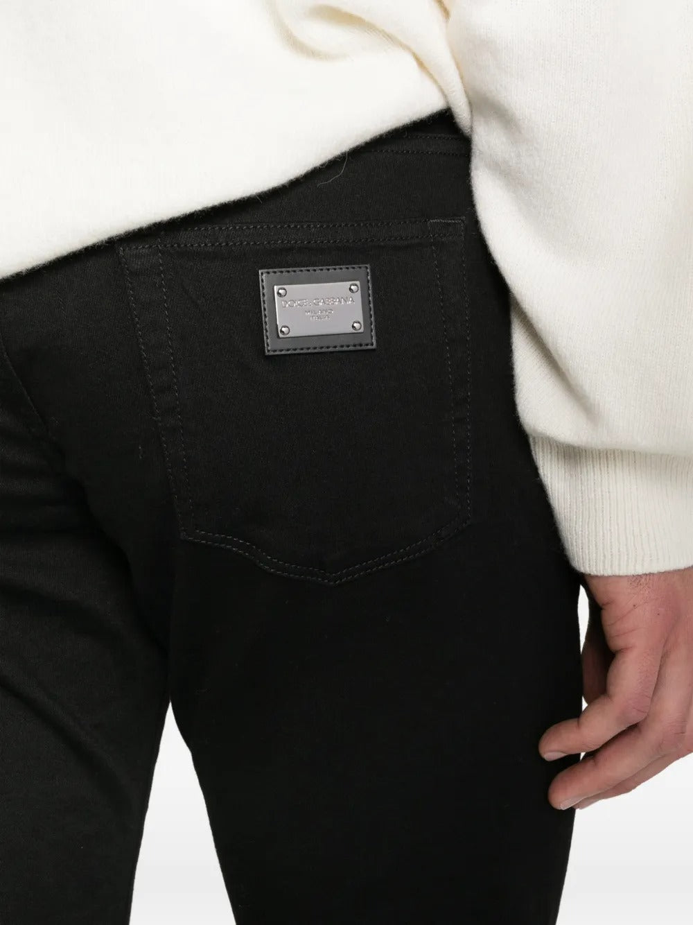 Dolce & gabbana slim trousers-DOLCE&GABBANA-Verso