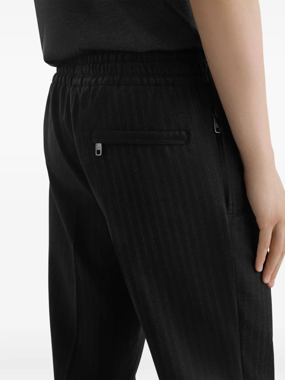 Dolce & gabbana striped drawstring trousers-DOLCE&GABBANA-Verso