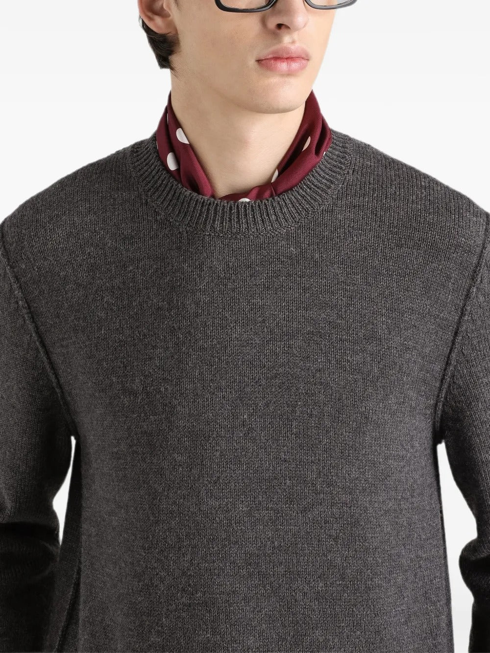 Dolce & gabbana virgin wool pullover-DOLCE&GABBANA-Verso