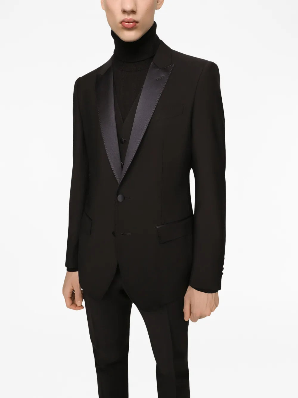 Dolce & gabbana wool martini-fit tuxedo suit-DOLCE&GABBANA-Verso