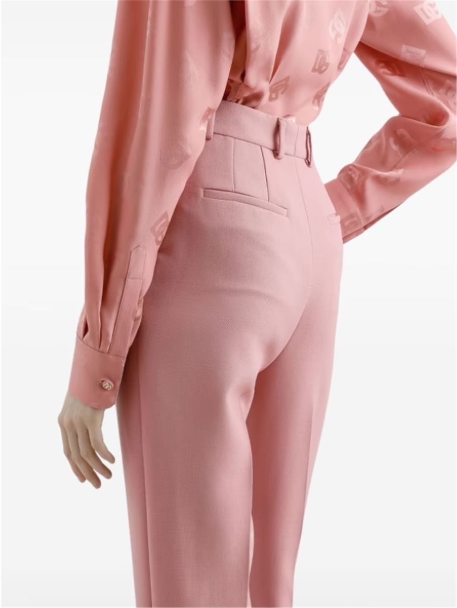 DOLCE GABBANA WOOL PANTS-DOLCE & GABBANA-Verso